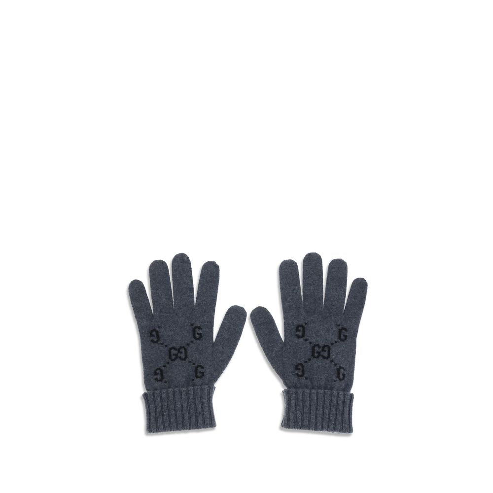 Gucci Gray Cashmere Gloves | Regal Royce