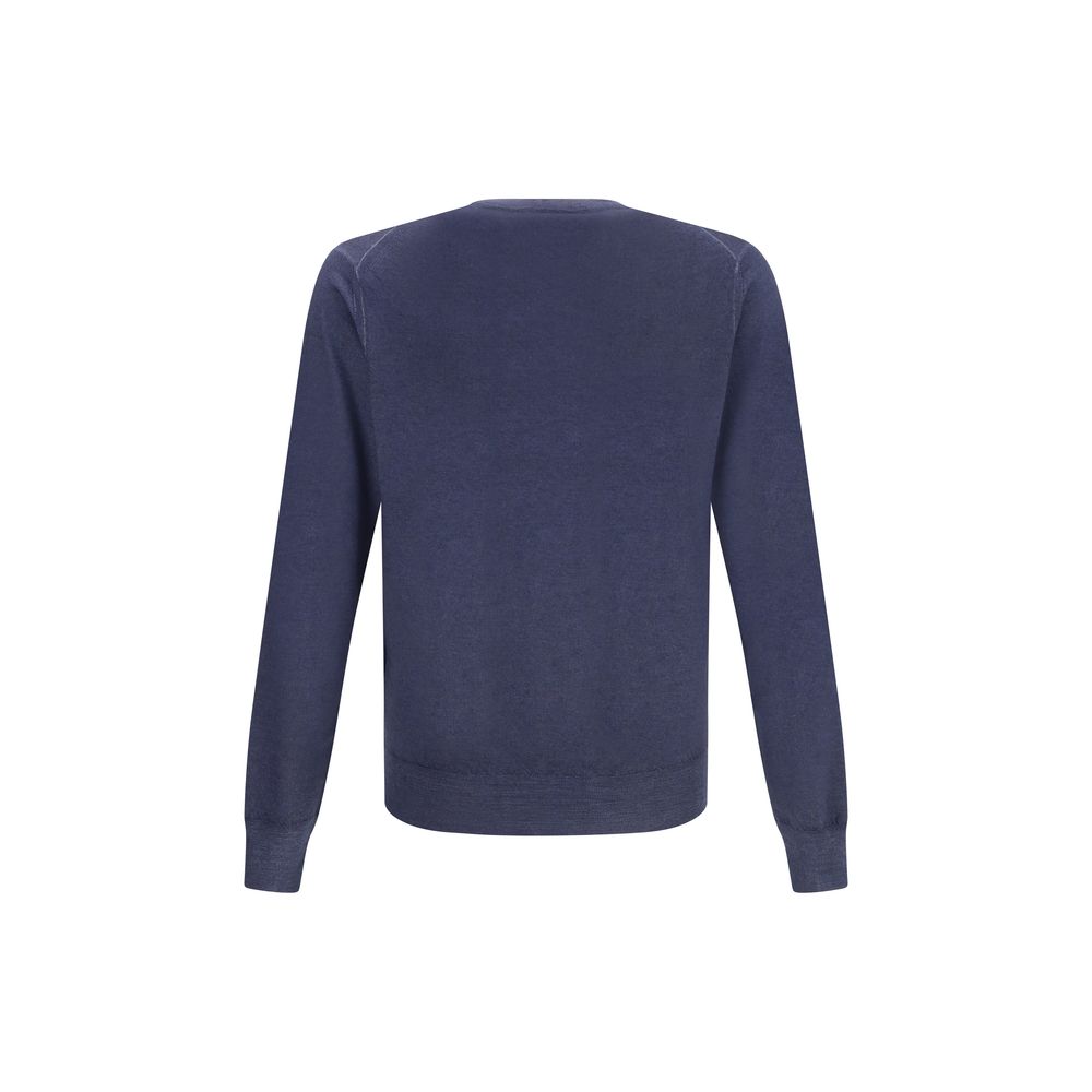 Cruciani Bicolor Cashmere Cashmere Sweater | Regal Royce