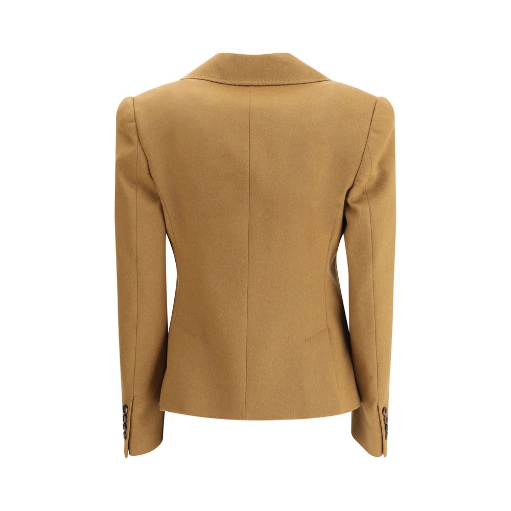 Max Mara Brown Camel Hair  Jackets And Coat