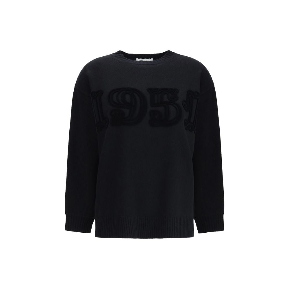 Max Mara Black Wool Sweatshirt | Regal Royce