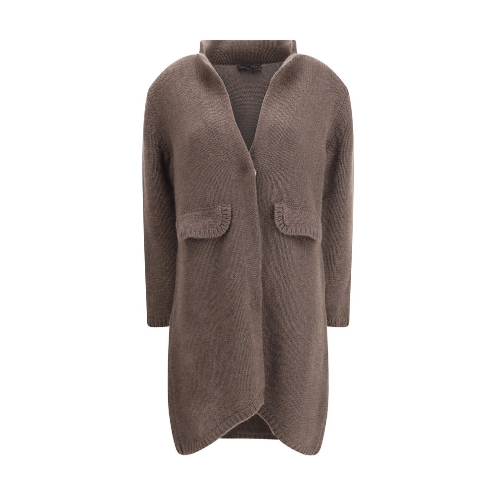 Ella Brown Cashmere Coat | Regal Royce