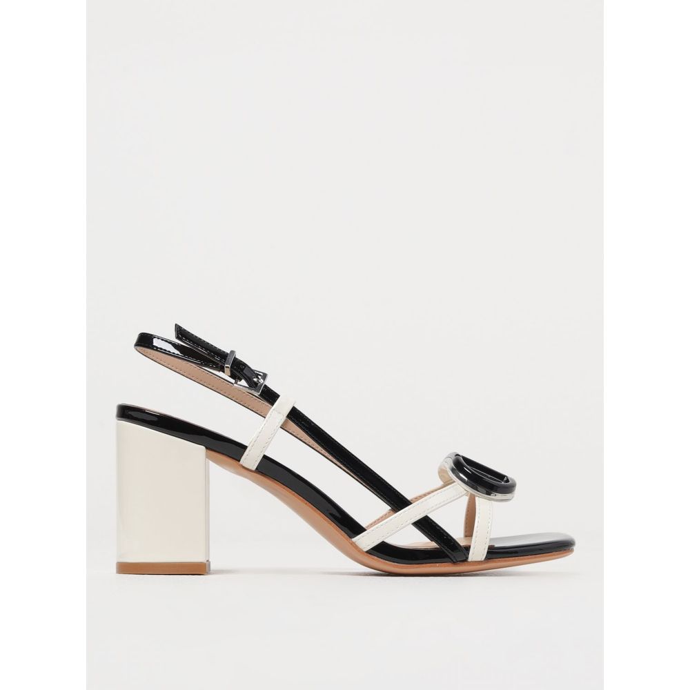 Twinset Blue Patent Leather Stiletto Heel Sandals | Regal Royce