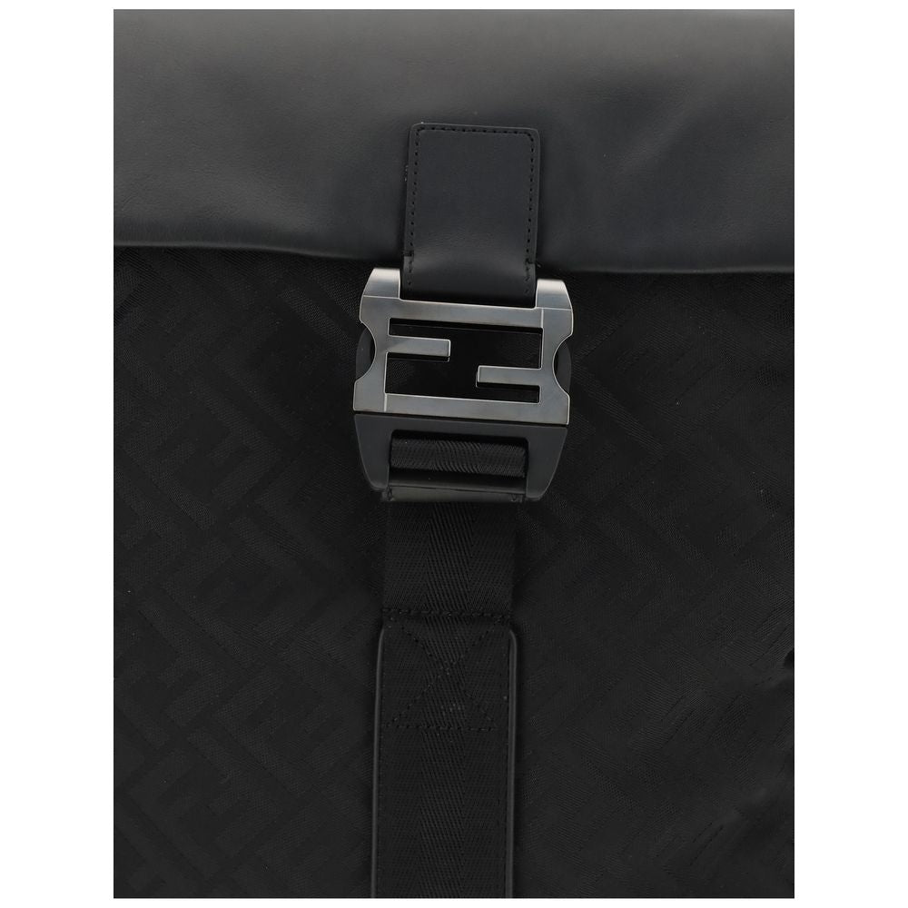 Fendi Black Nylon Shoulder Bag | Regal Royce