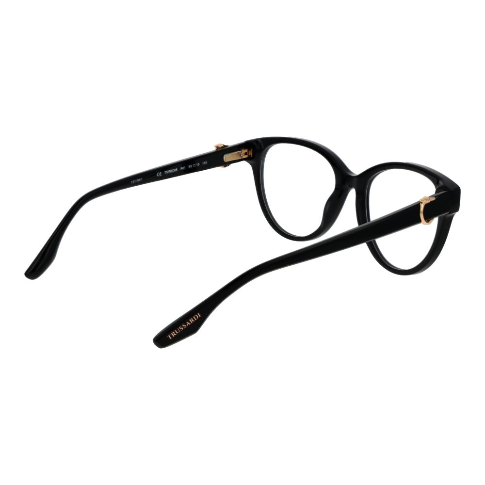 Trussardi Black Acetate Glasses (Frames) | Regal Royce