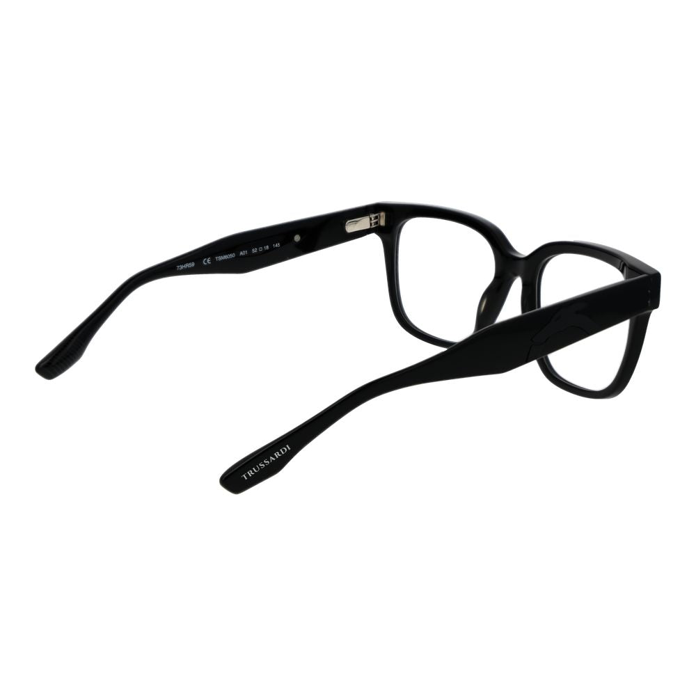 Trussardi Black Acetate Glasses (Frames) | Regal Royce