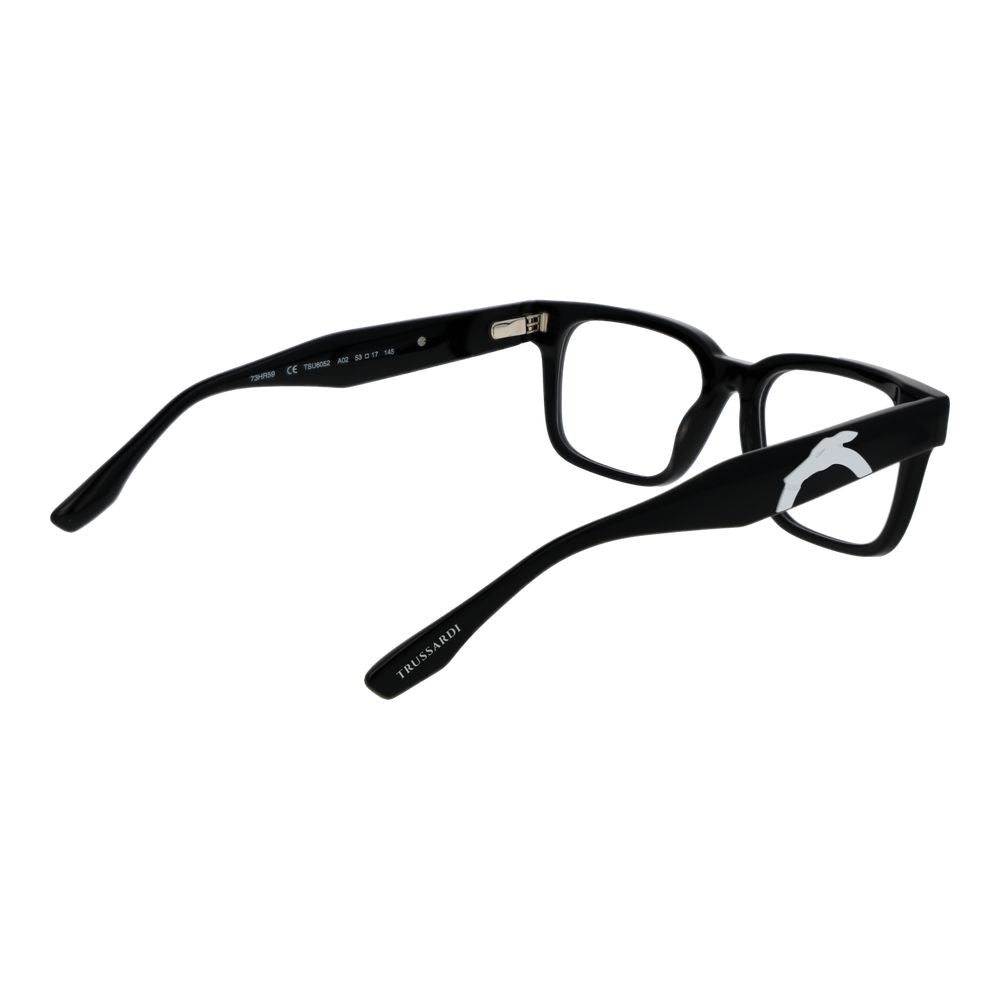 Trussardi Black Acetate Glasses (Frames) | Regal Royce