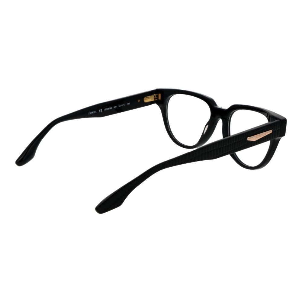 Trussardi Black Acetate Glasses (Frames) | Regal Royce