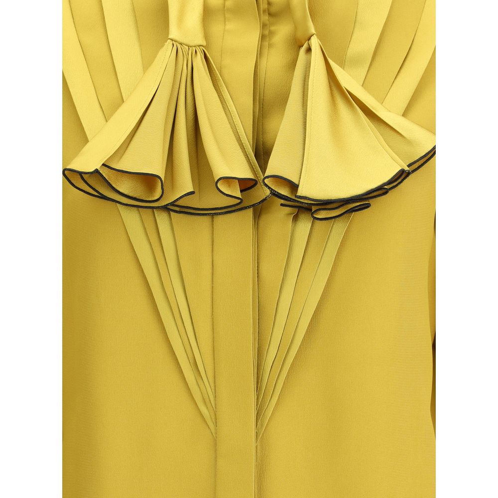 Valentino Bicolor Silk Blouse | Regal Royce
