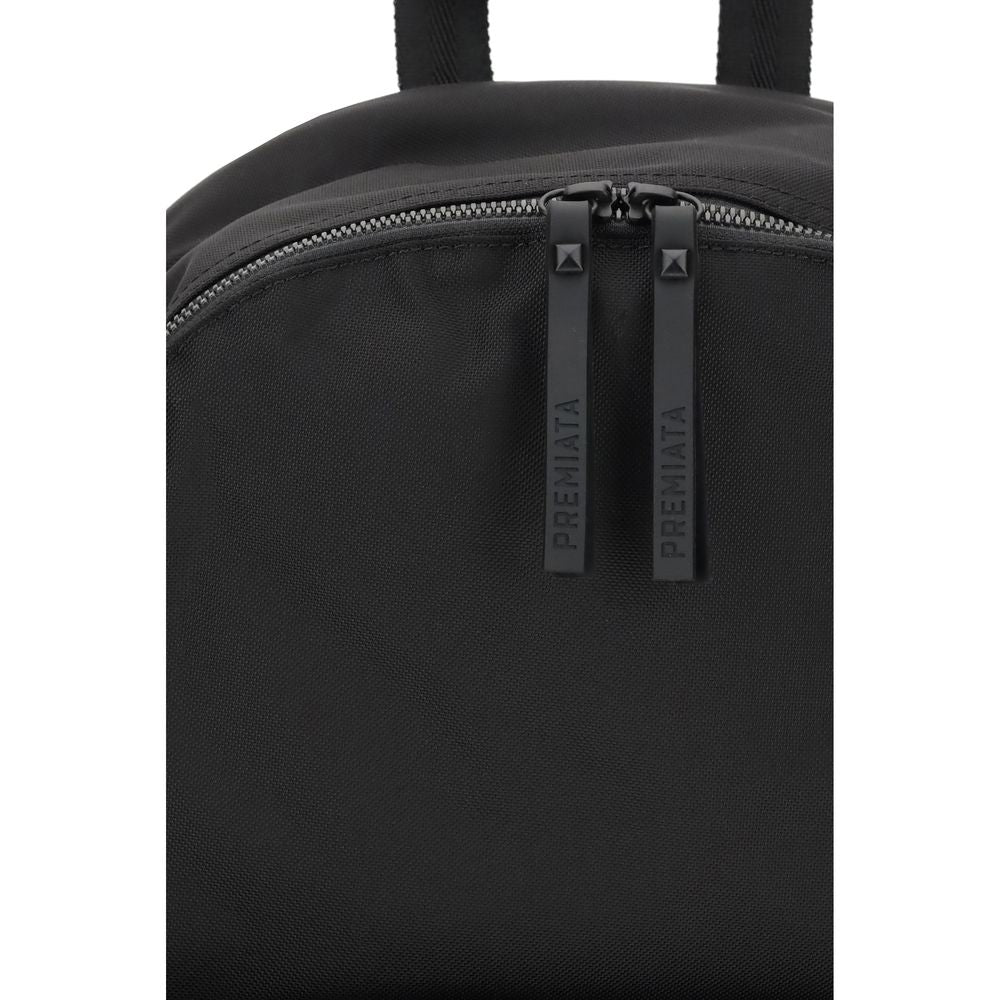 Premiata Black Nylon Backpack | Regal Royce