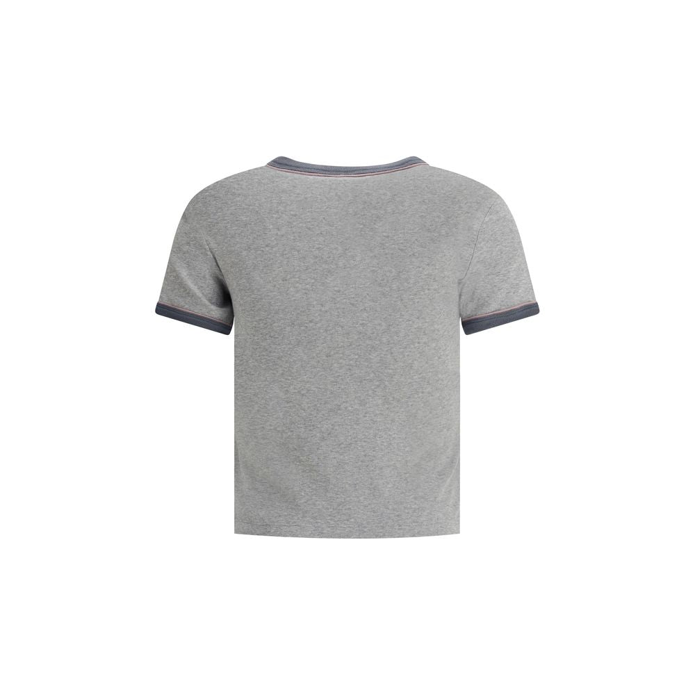 Chloé Gray Cotton T-Shirt | Regal Royce
