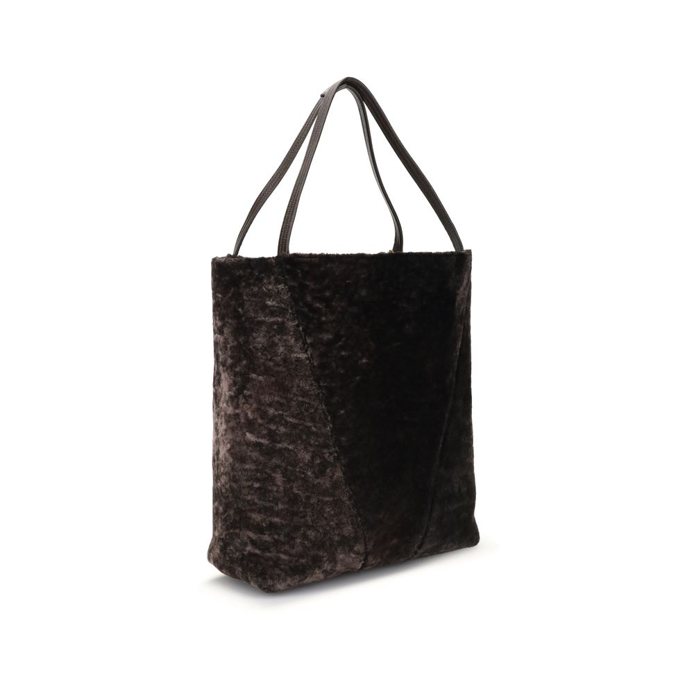 Chloé Brown Fur Shoulder Bag | Regal Royce