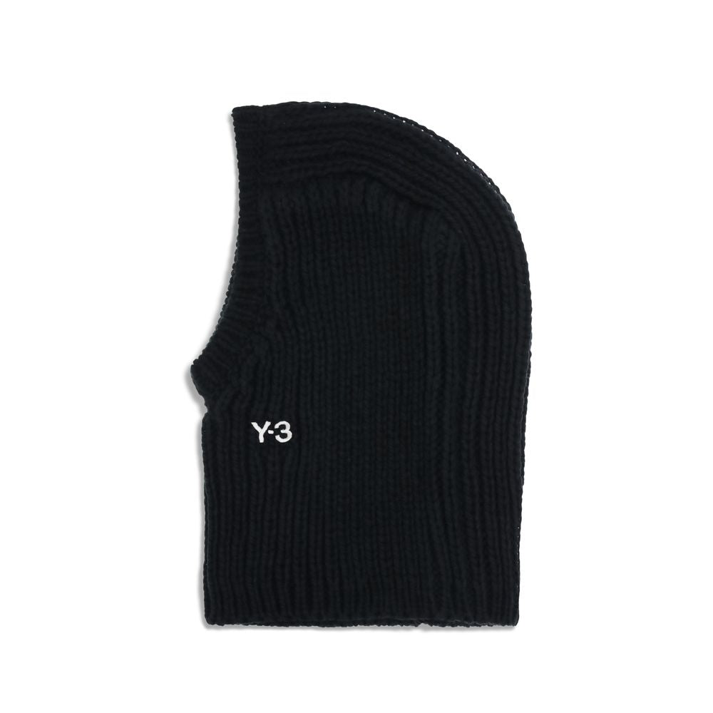 Y-3 Black Wool Beanie | Regal Royce