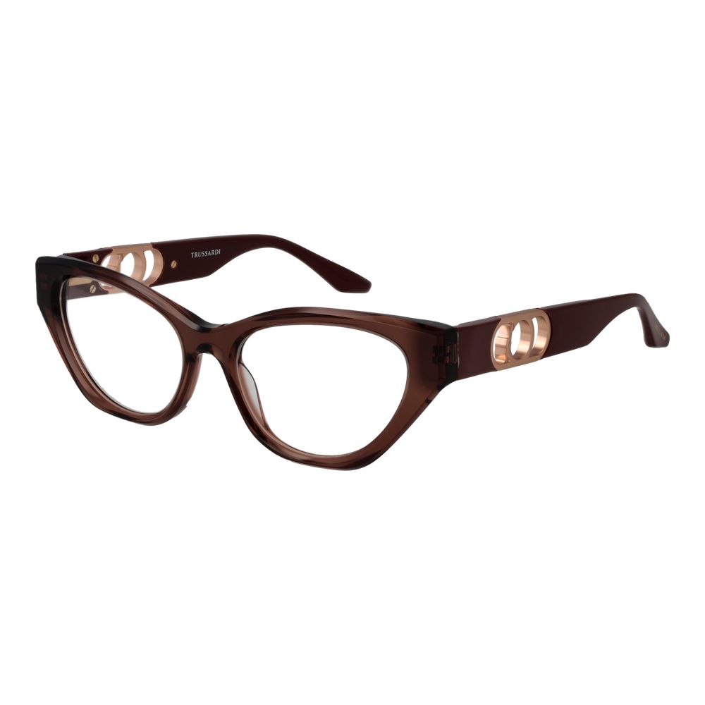 Trussardi Brown Acetate Glasses (Frames)