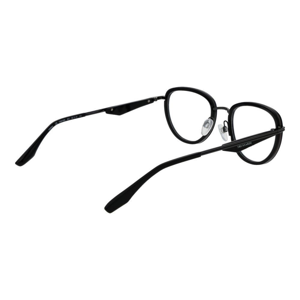 Trussardi Black Metal & Plastic Glasses (Frames) | Regal Royce