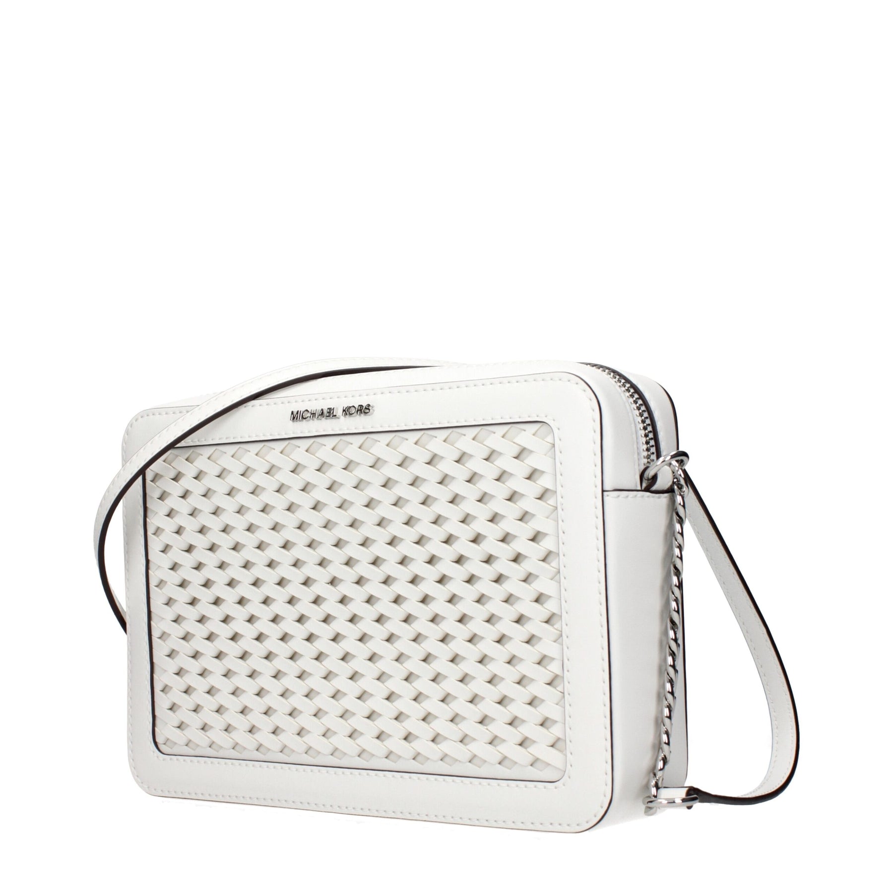 Michael Kors White Leather Crossbody Bag | Regal Royce