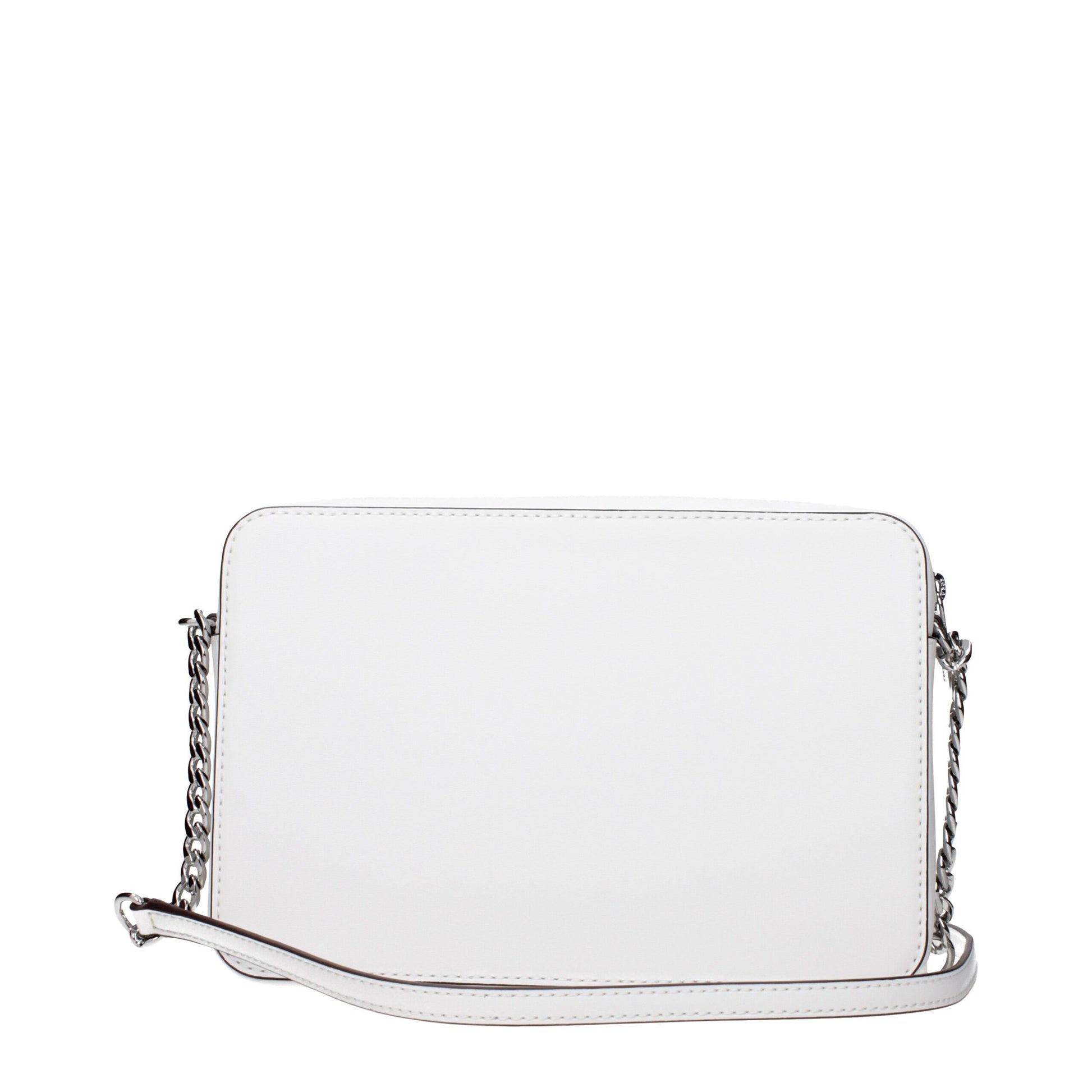 Michael Kors White Leather Crossbody Bag