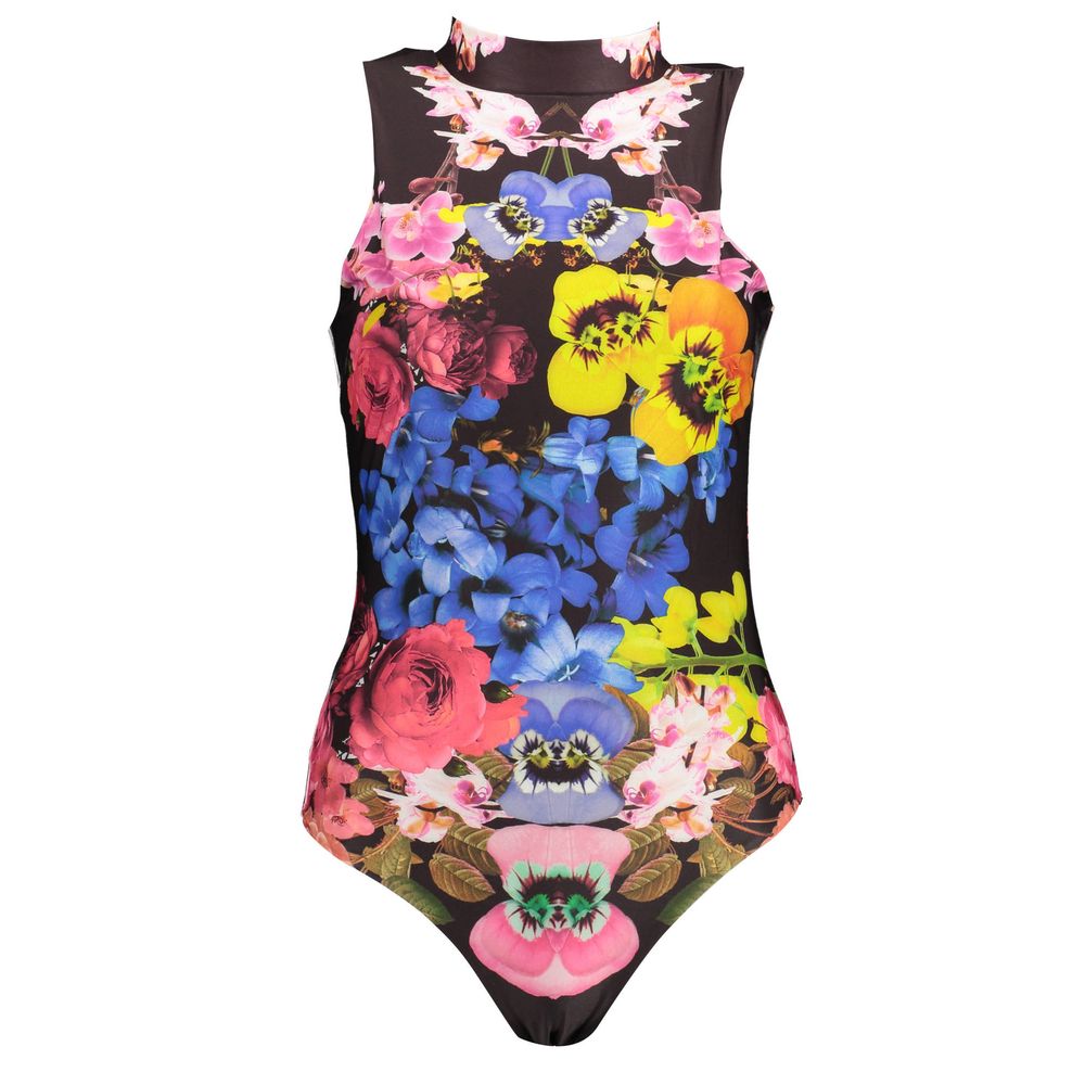 Desigual Black Polyester Women Bodysuit | Regal Royce