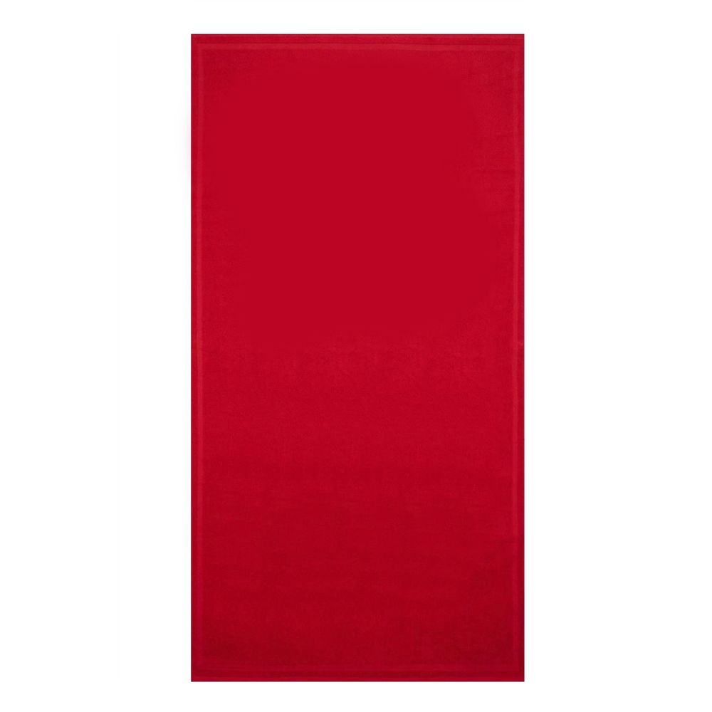 Iceberg Red Cotton Men Beach Towel | Regal Royce