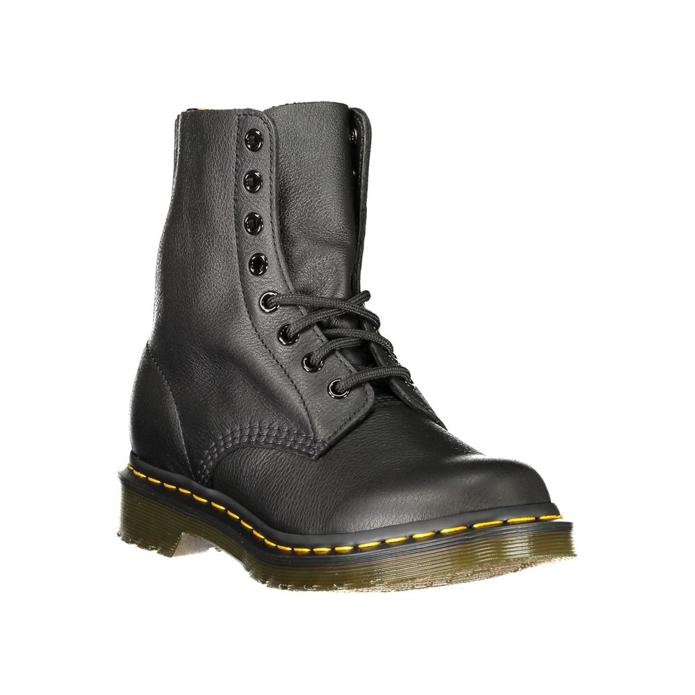 Dr. Martens Black Leather Unisex Boot | Regal Royce