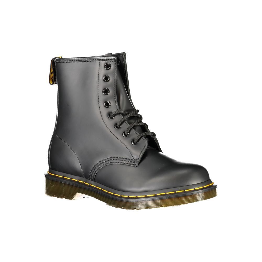 Dr. Martens Black Leather Unisex Ankle Boot | Regal Royce