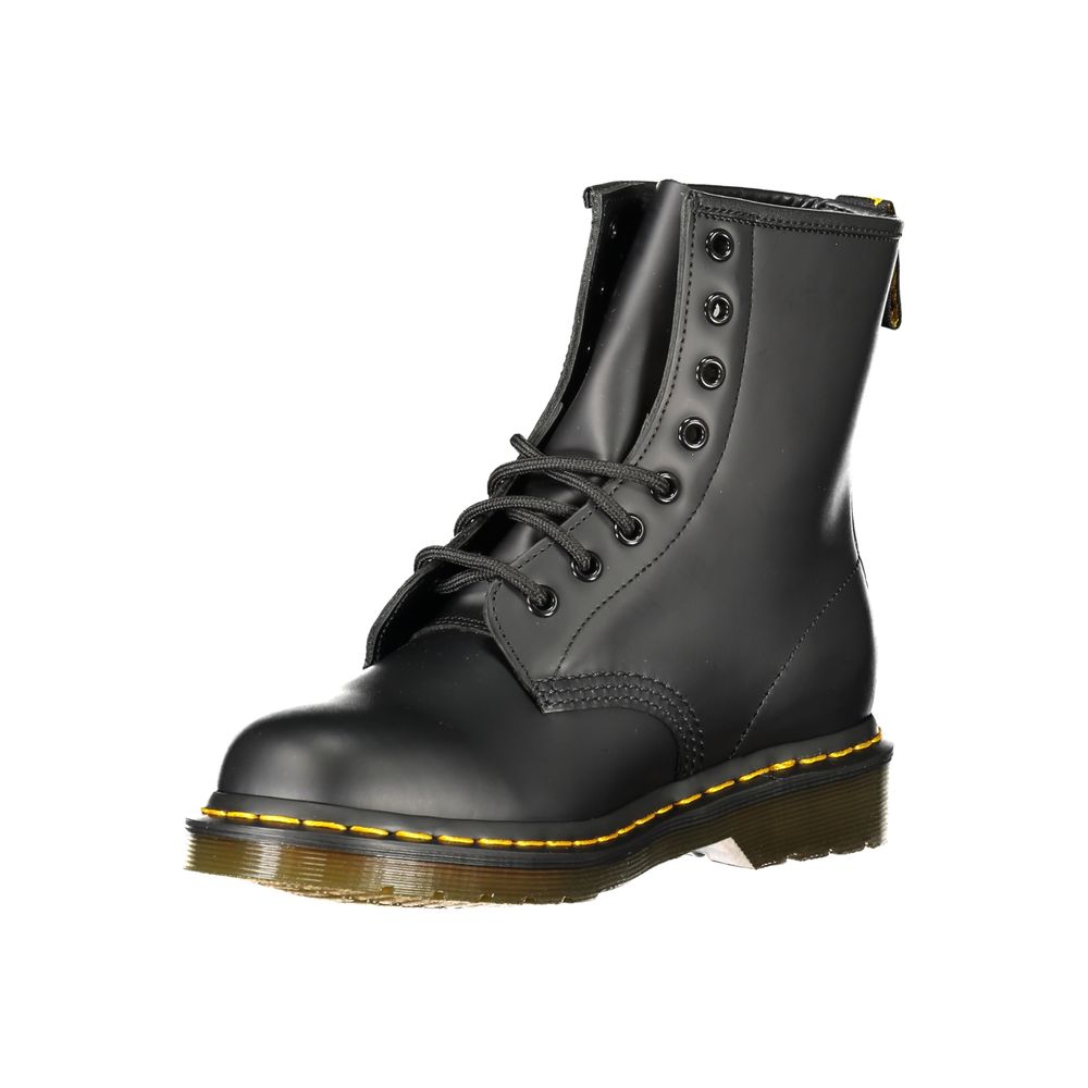 Dr. Martens Black Leather Unisex Ankle Boot | Regal Royce