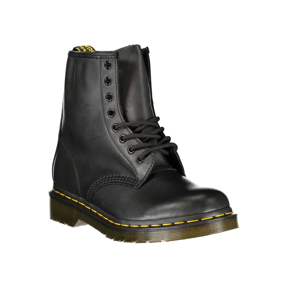 Dr. Martens Black Leather Unisex Ankle Boot | Regal Royce