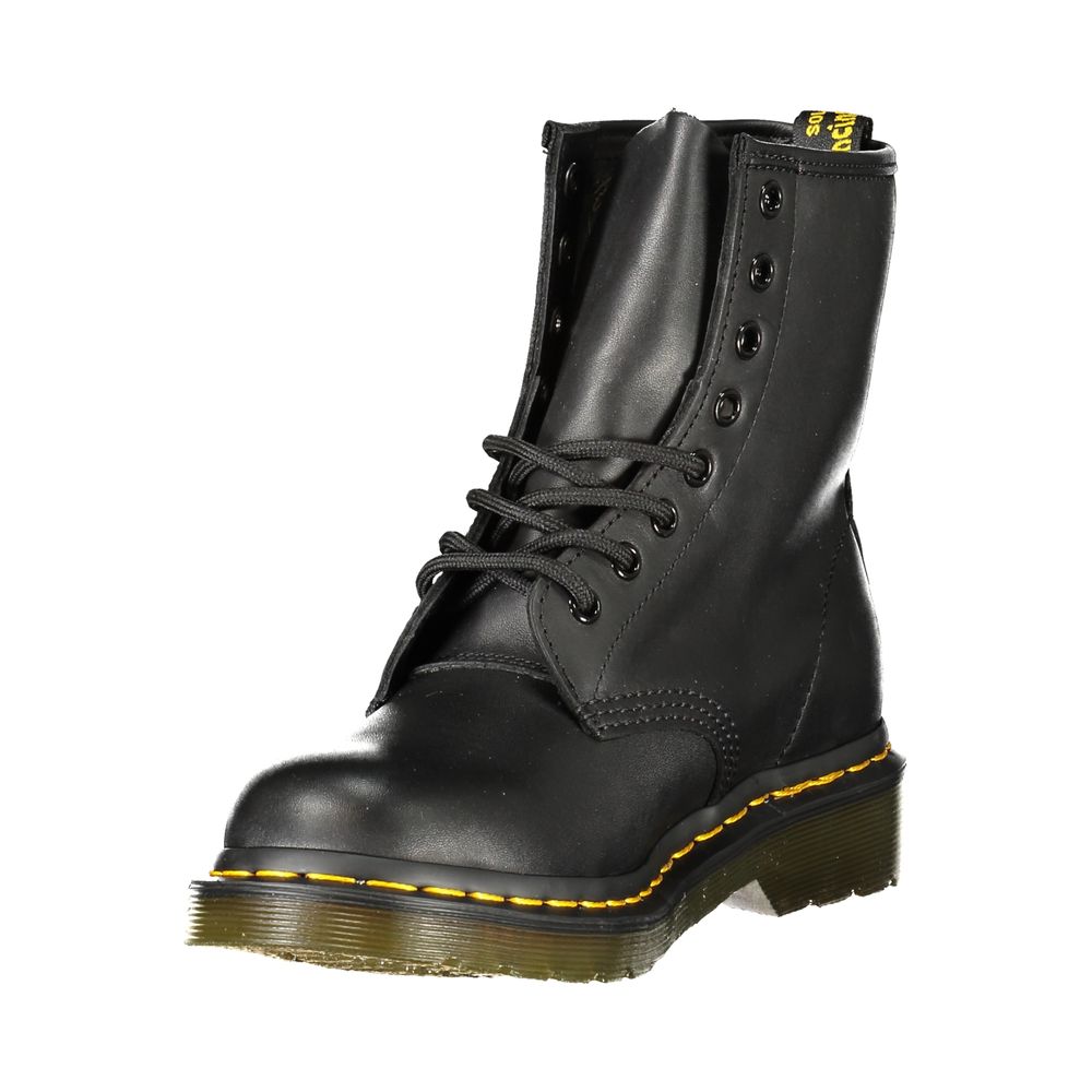 Dr. Martens Black Leather Unisex Ankle Boot | Regal Royce