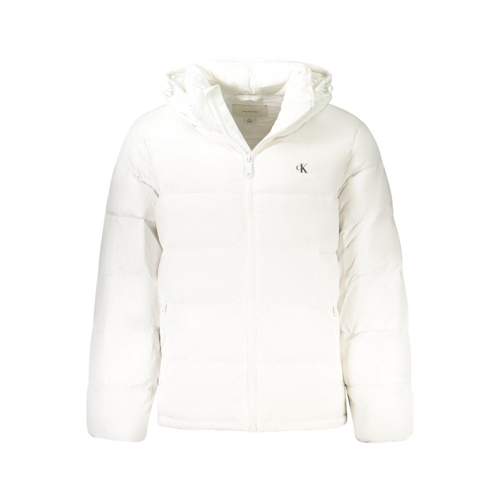 Calvin Klein Bianco Poliammide Men's Jacket | Regal Royce