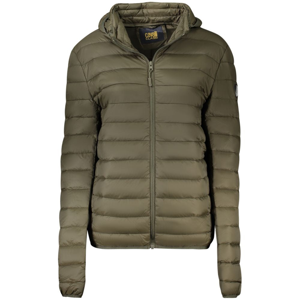 Cavalli Class Verde Polyester Men's Jacket | Regal Royce