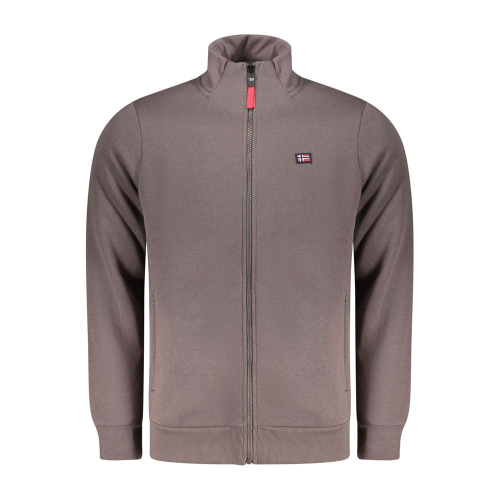 Norway 1963 Marrone Cotton Men Sweatshirt | Regal Royce