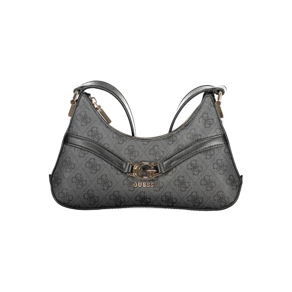 Guess Jeans Nero Poliuretano Women Shoulder Bag | Regal Royce