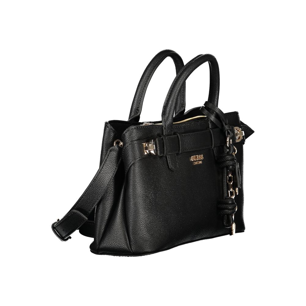 Guess Jeans Nero Poliuretano Women Handbag | Regal Royce