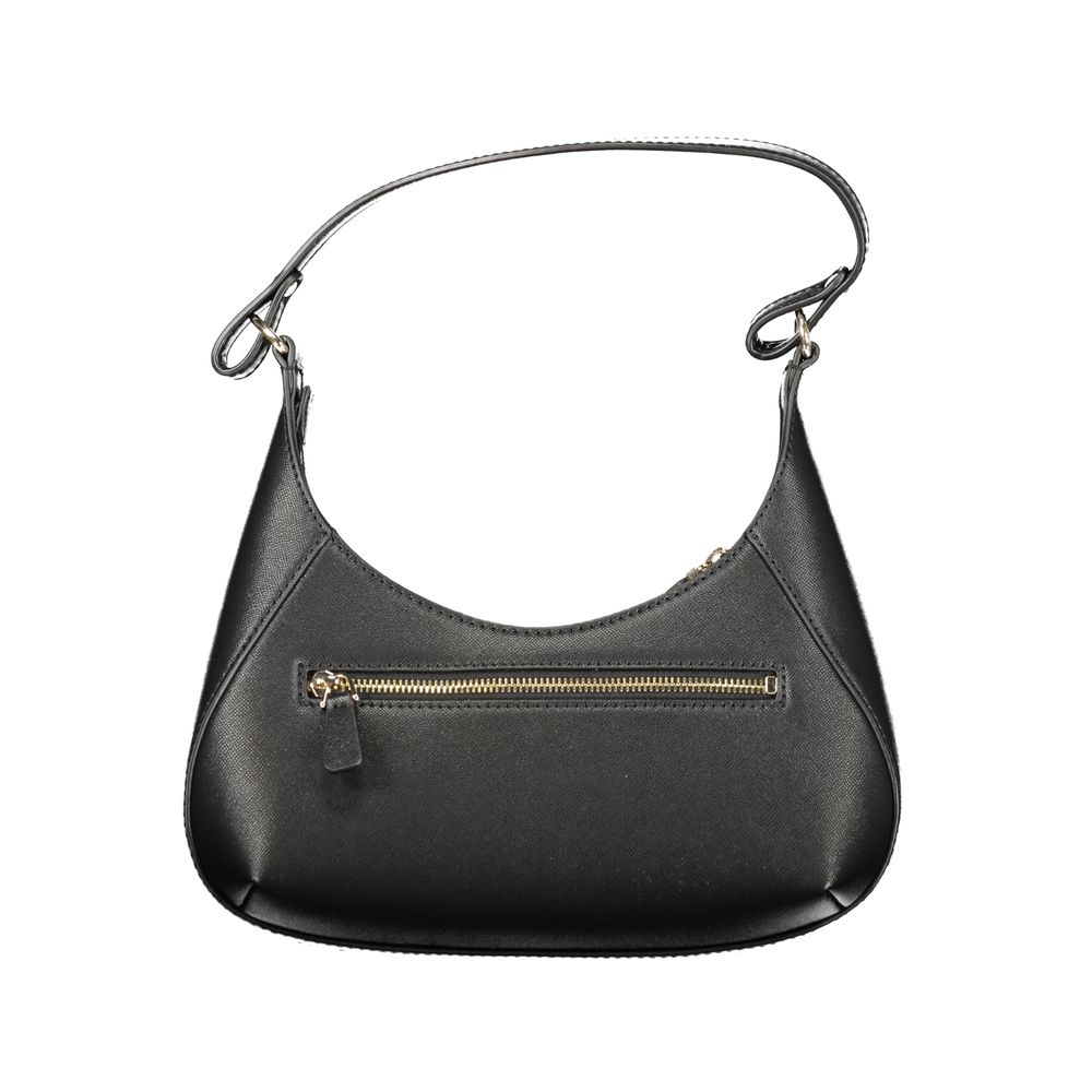Guess Jeans Nero Poliuretano Womens Handbag | Regal Royce