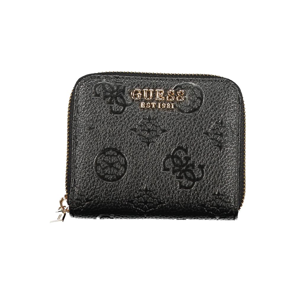 Guess Jeans Nero Poliuretano Women Wallet | Regal Royce