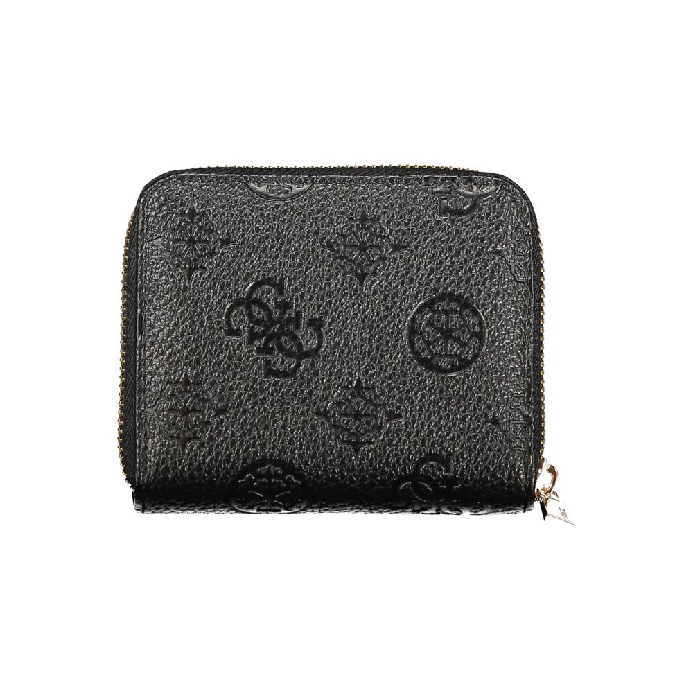 Guess Jeans Nero Poliuretano Women Wallet | Regal Royce