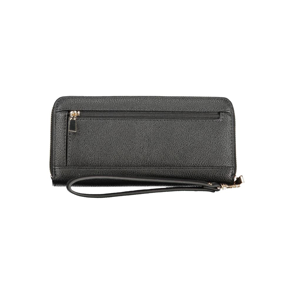 Guess Jeans Black Polyethylene Wallet