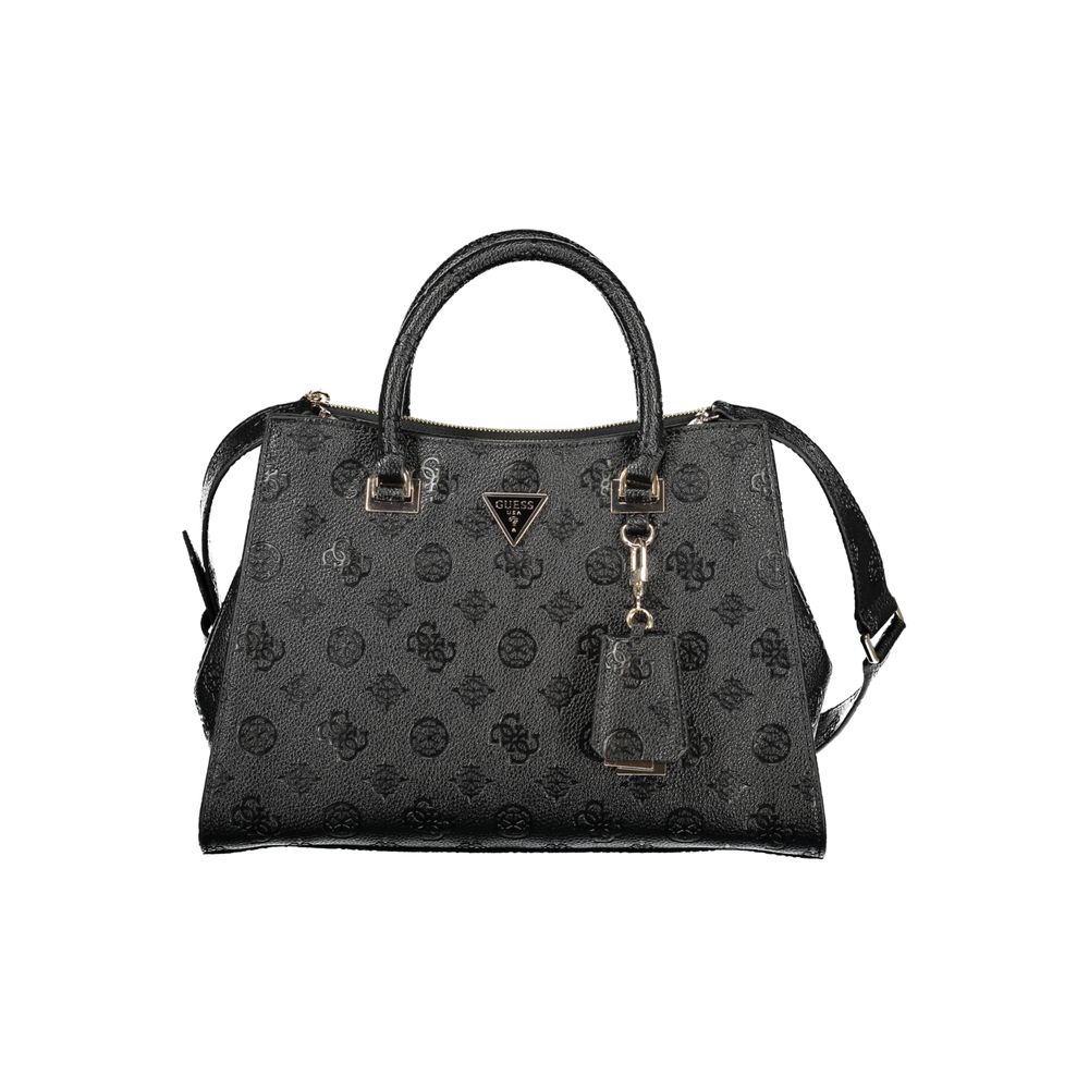 Guess Jeans Nero Poliuretano Woman Handbag | Regal Royce