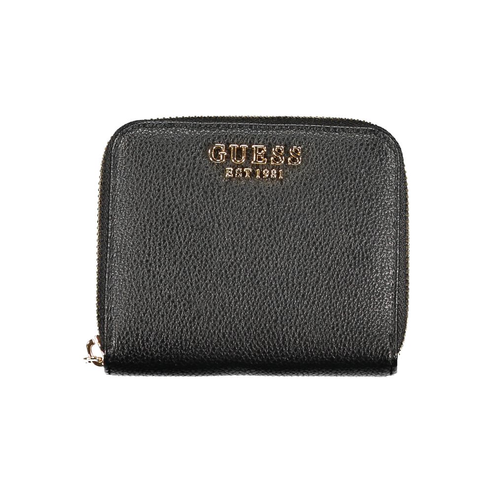Guess Jeans Nero Poliuretano Women Wallet | Regal Royce