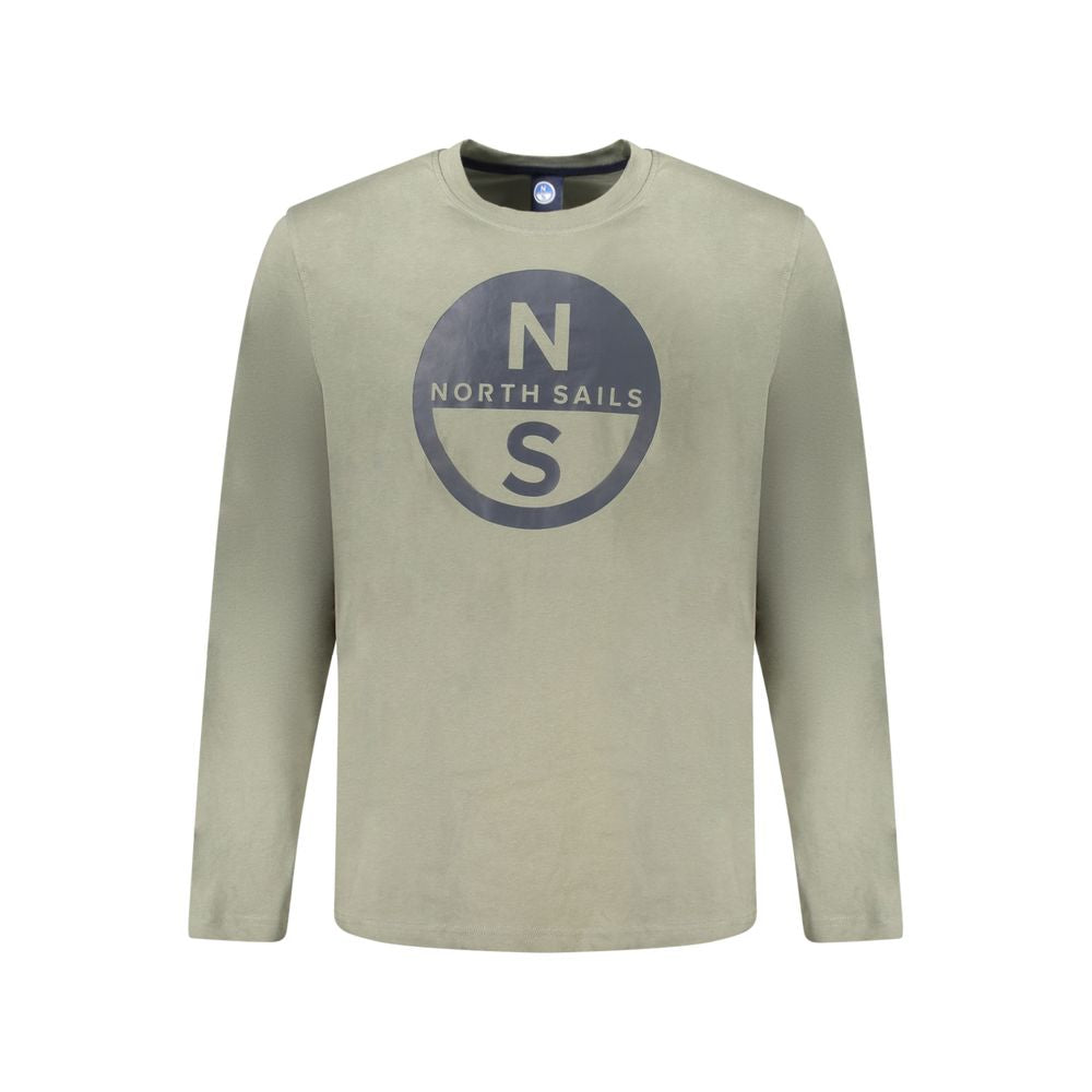North Sails Verde Cotton Men T-Shirt | Regal Royce