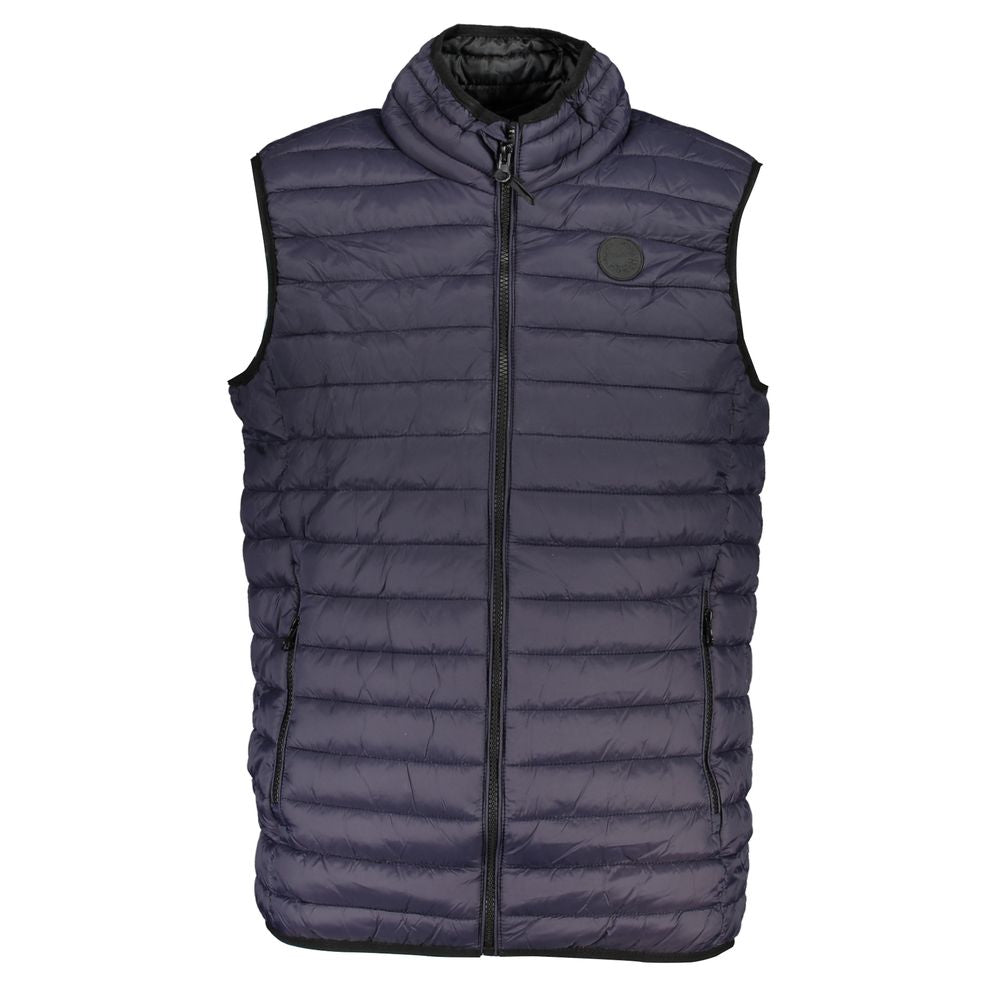 Gianmarco Venturi Blu Poliammide Men's Gilet | Regal Royce