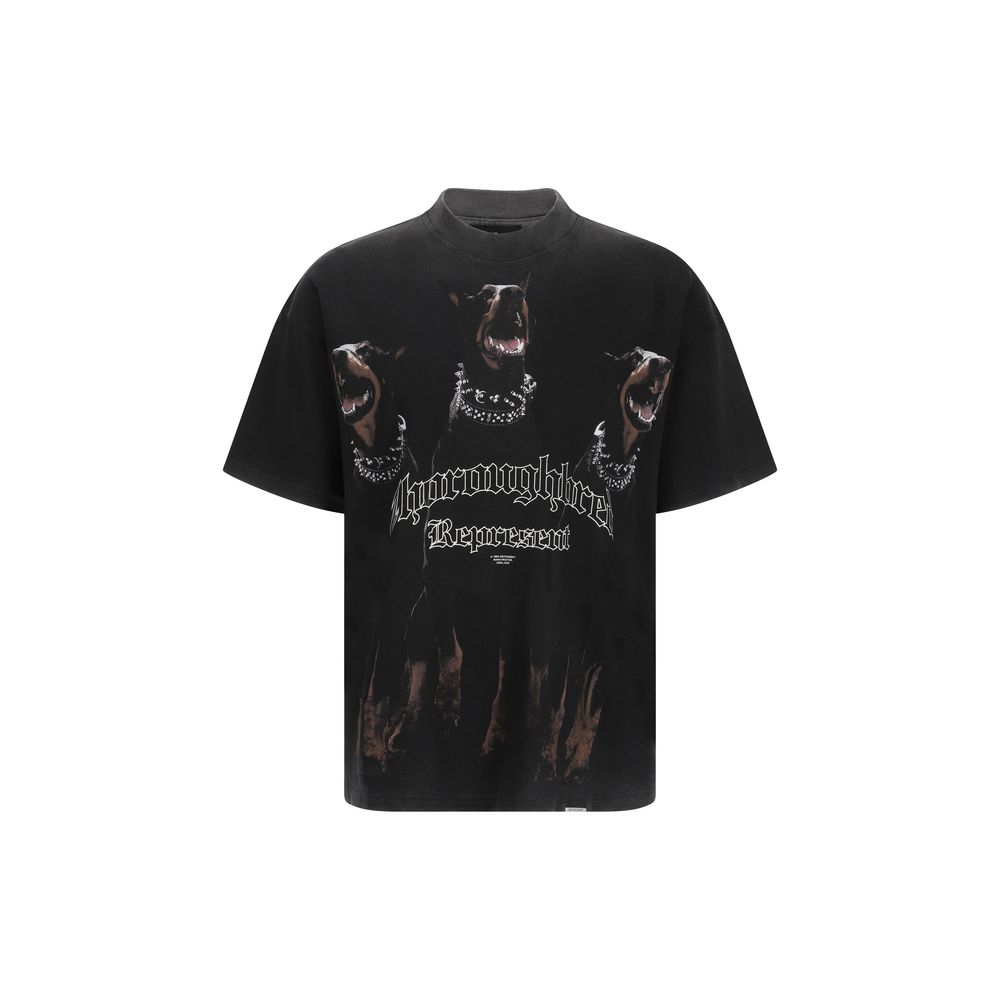 Represent Black Cotton T-Shirt | Regal Royce