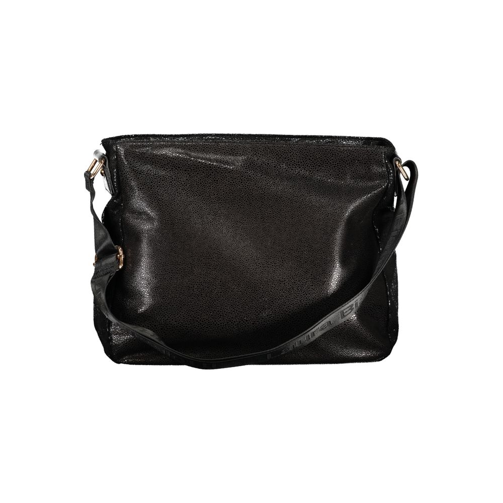 Laura Biagiotti Nero Polyester Women Handbag | Regal Royce