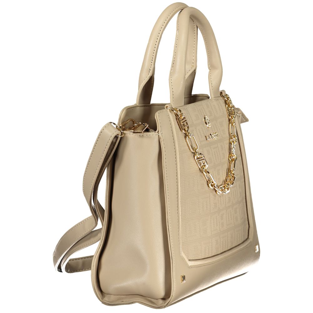 Laura Biagiotti Beige PVC Women Handbag