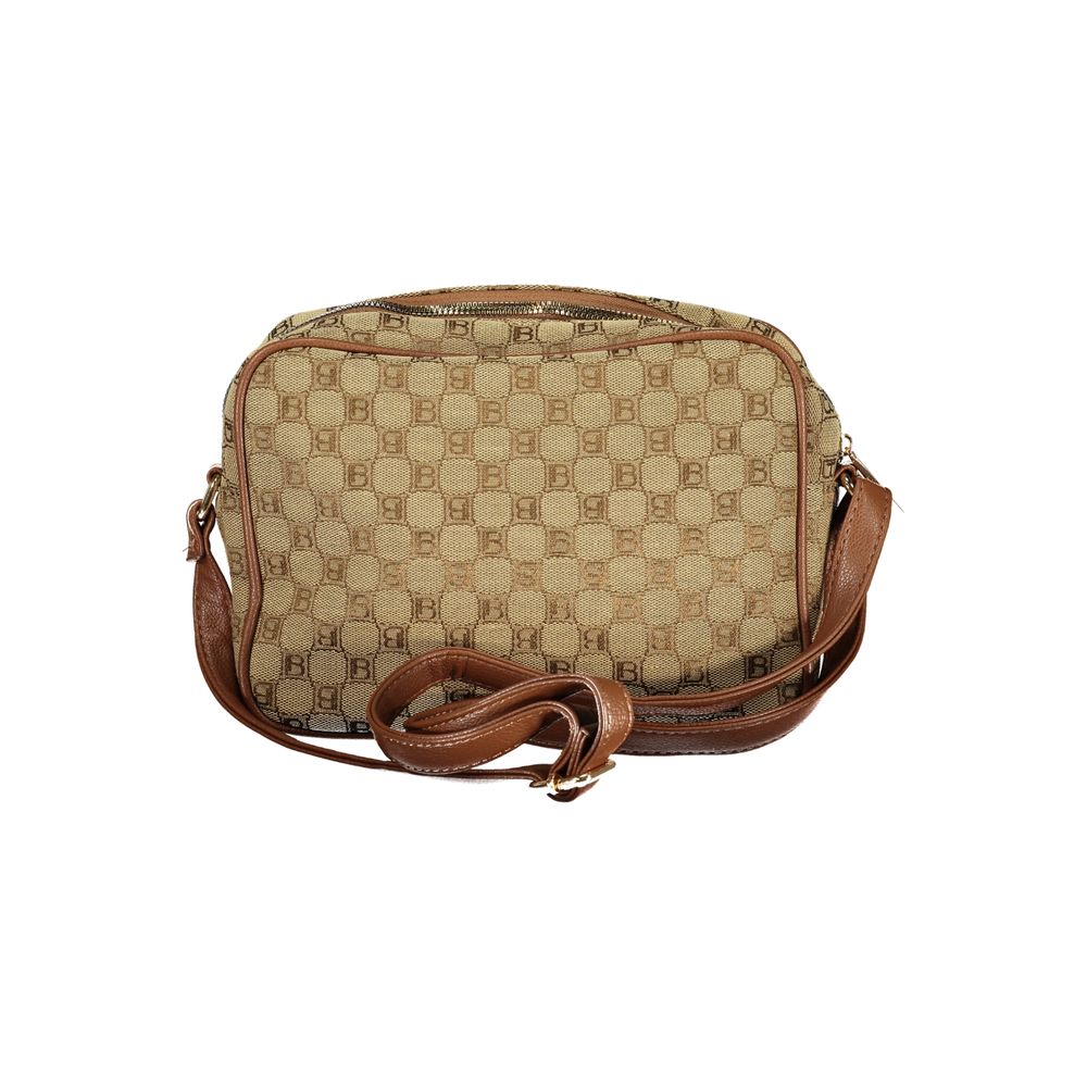 Laura Biagiotti Beige Polyester Women Handbag | Regal Royce