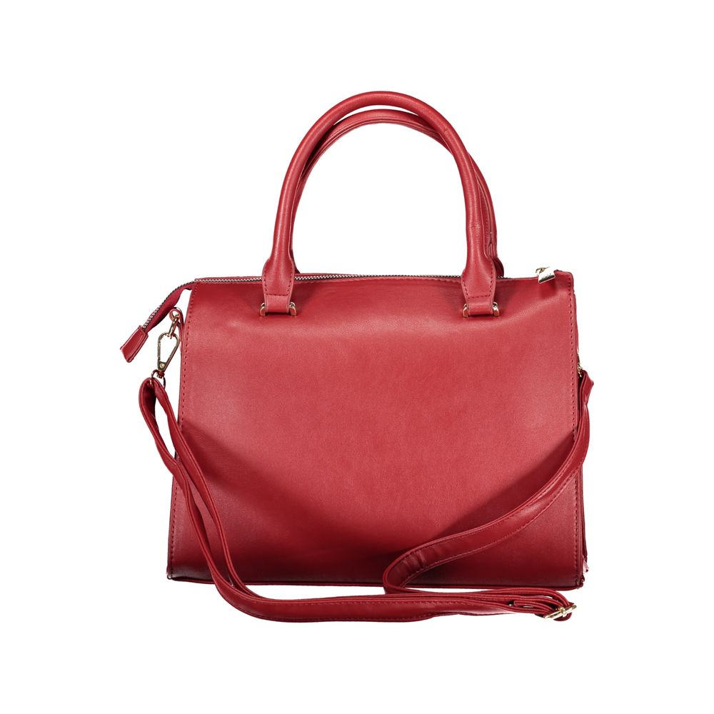 Laura Biagiotti Rosso PVC Women Handbag | Regal Royce