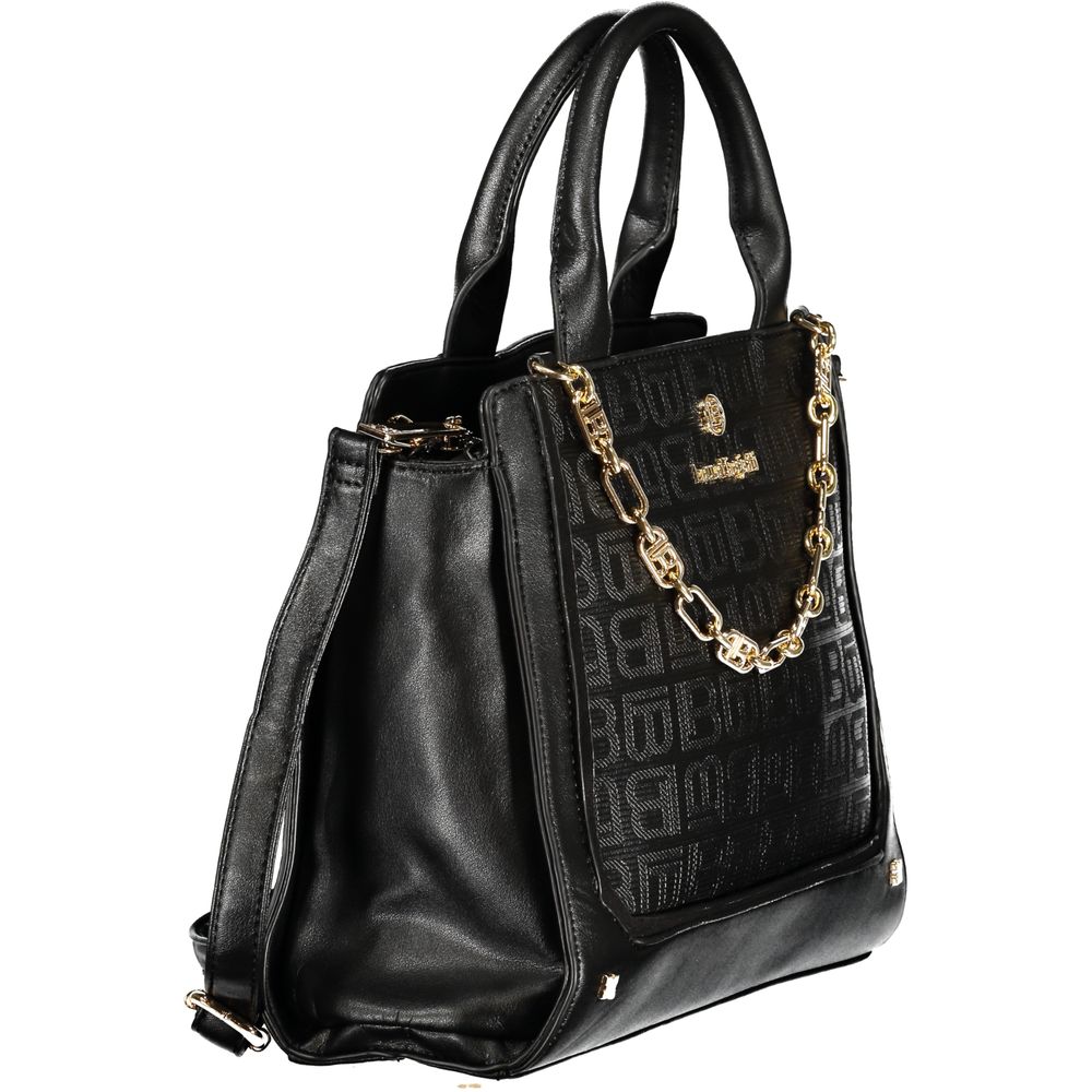Laura Biagiotti Black PVC Women Handbag | Regal Royce