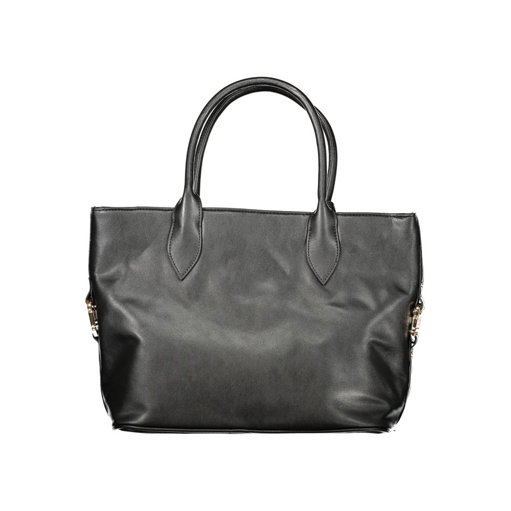 Laura Biagiotti Black PVC Women Handbag | Regal Royce