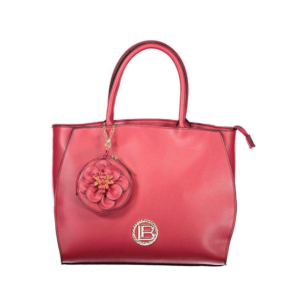 Laura Biagiotti Red PVC Women Handbag | Regal Royce