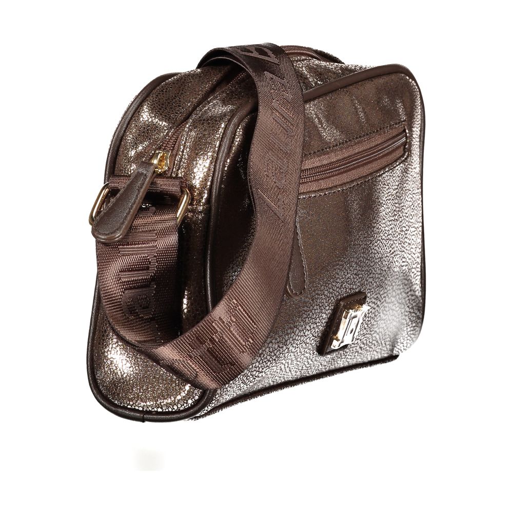 Laura Biagiotti Bronzo Polyester Women Handbag | Regal Royce