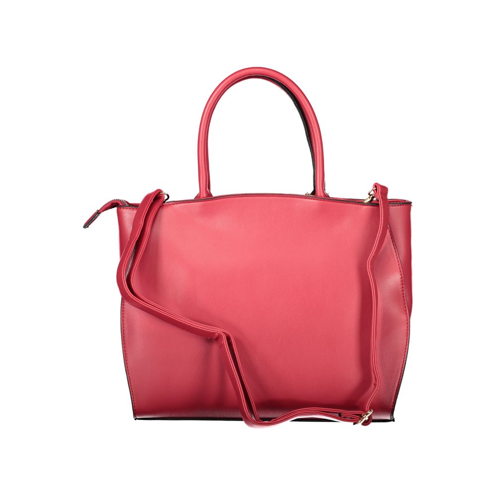 Laura Biagiotti Red PVC Women Handbag | Regal Royce